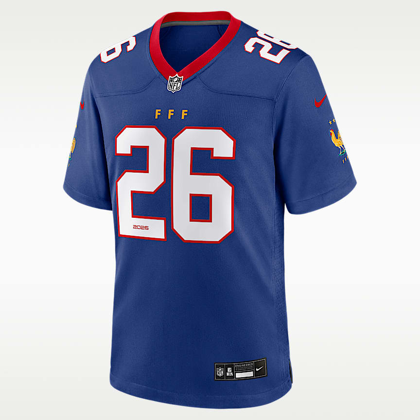France National Team Men's Nike Soccer x MLB Stadium Jersey. Nike.com